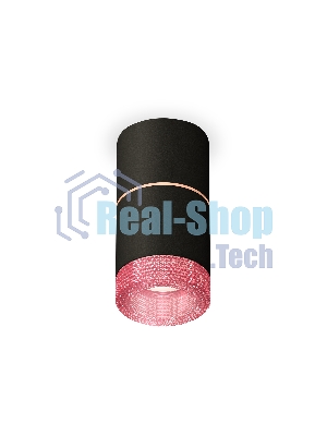 Светильник Ambrella Light XS7402202 SBK/PI черный песок/розовый MR16 GU5.3 (C7402, A2073, C7402, N7193)