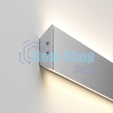 Накладной алюминиевый профиль для LED ленты (под ленту до 13,5mm) LL-2-ALP022