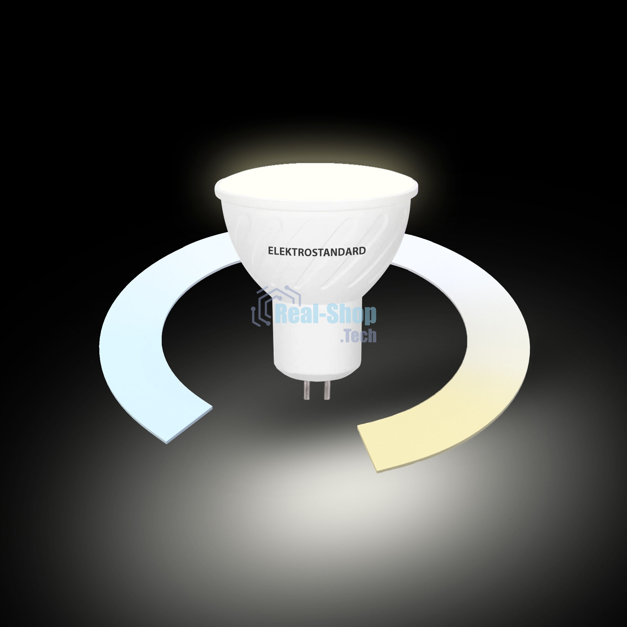 Умная лампа G5.3 LED 5W 3300К-6500К CCT+DIM (BLG5316)