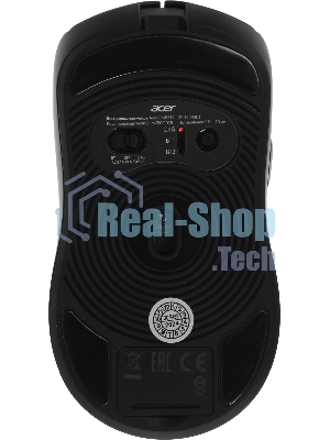 Мышь беспроводная Acer OMR312 черный, 3200 dpi, радиоканал, Bluetooth, USB, кнопки - 5