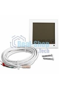 Терморегулятор сенсорный с автоматическим программированием Rexant, R200W, белый