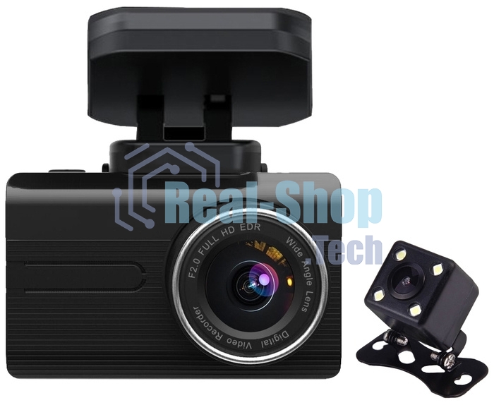Видеорегистратор TrendVision X1 Max черный 1080x1920 150гр. GPS MSTAR 8336