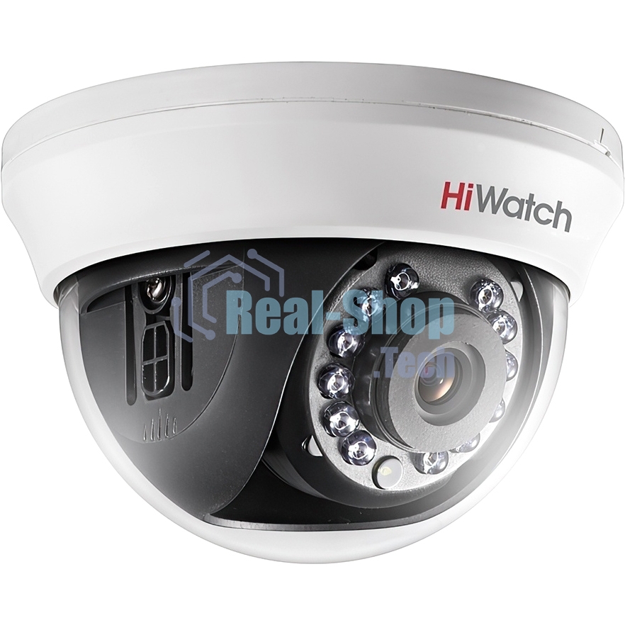 Камера видеонаблюдения Hikvision HiWatch DS-T101 2.8-2.8мм HD TVI цветная корп.:белый