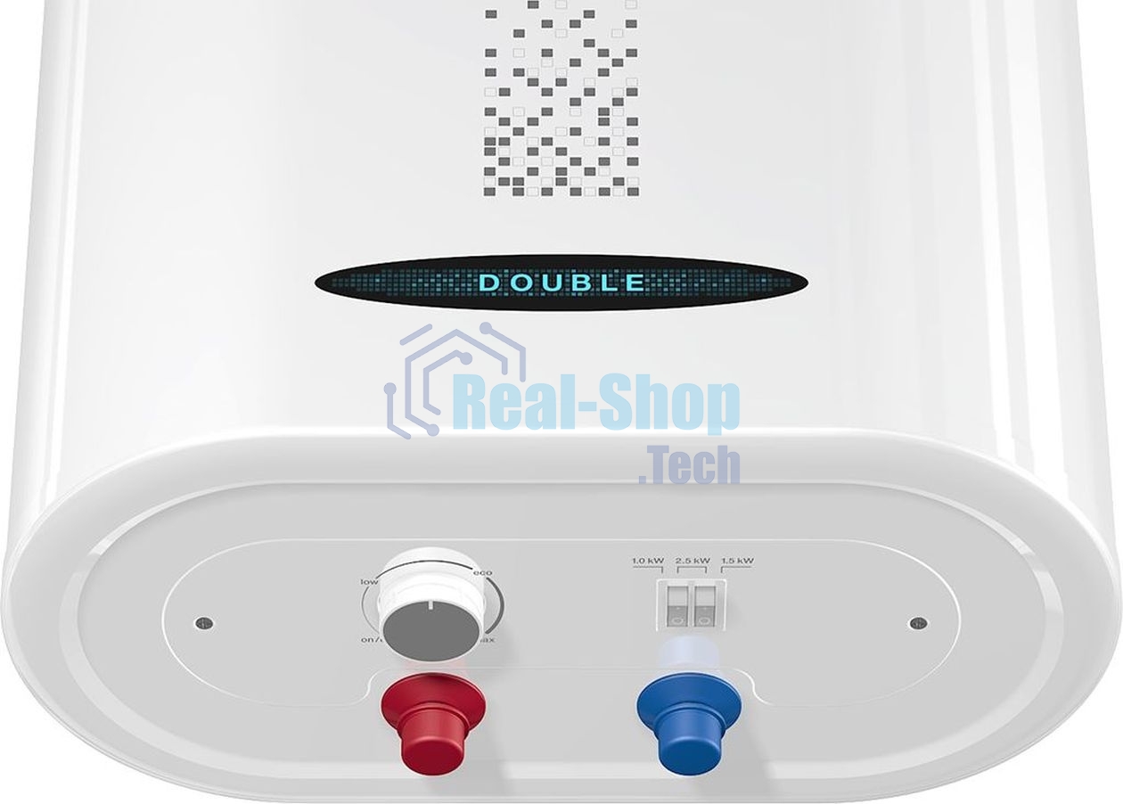 Водонагреватель Thermex Double 50 2.5кВт 50л электрический настенный, белый