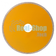 Диск алмазный отрезной Denzel ф180 х 22,2 мм, сплошной, мокрое резание