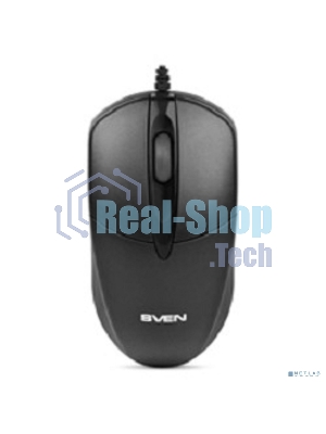 Мышь проводная SVEN RX-112 черный, 800 dpi, USB, кнопки - 3