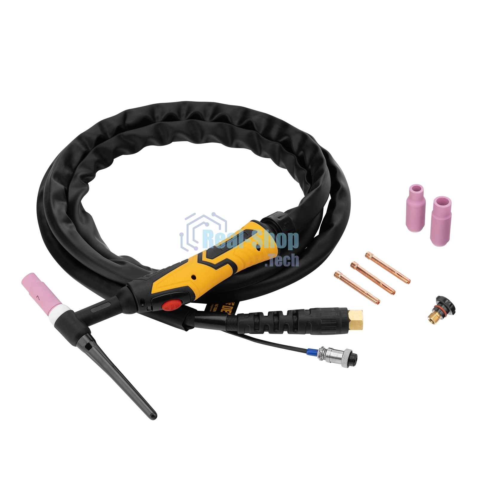 Горелка сварочная Denzel TIG WP26, разъем 2 пина, 3 метра