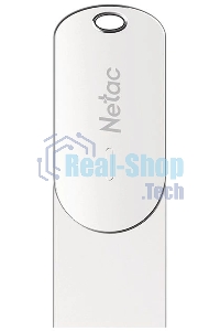 Флешка USB Netac U785 16Gb NT03U785C-016G-30PN, USB 3.0+TypeC, металлическая