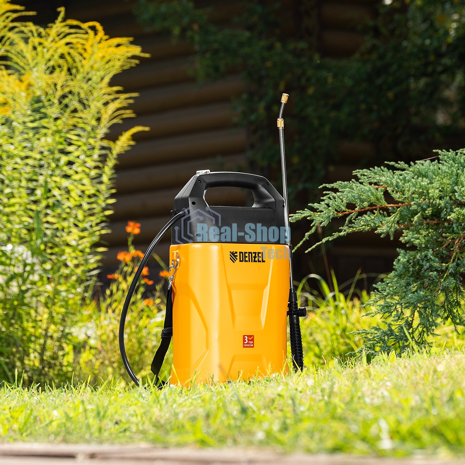 Опрыскиватель аккумуляторный Denzel D-8LI, 8 л, 12 В, 2 А·ч