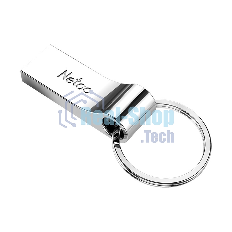 Флешка USB Netac U275 (NT03U275N-004G-20SL), 4Gb, USB 2.0, R/W 50/15, серебристый