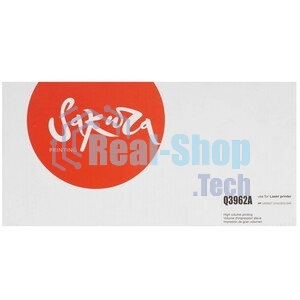 Картридж лазерный Sakura Q3962A для HP LJ 2550/2550L/2550LN/2550N/2820/2840/3000/3000DN/3000DTN/3000N, желтый 4000 к.