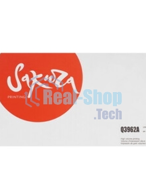 Картридж лазерный Sakura Q3962A для HP LJ 2550/2550L/2550LN/2550N/2820/2840/3000/3000DN/3000DTN/3000N, желтый 4000 к.