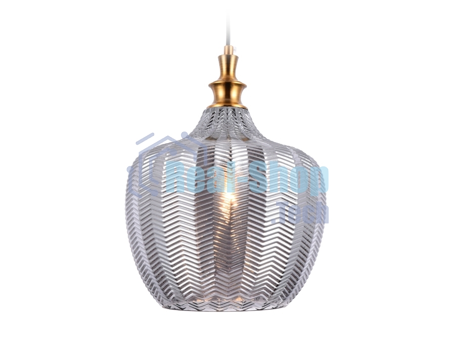 Светильник Ambrella light TR3533 SB/SM бронза/дымчатый E27 max 40W D250*1200