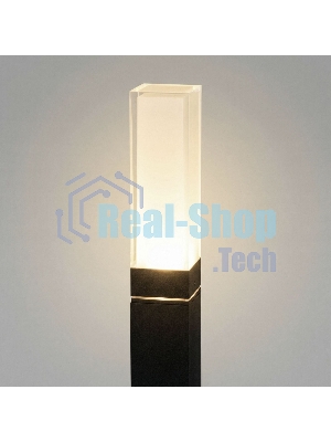 1537 TECHNO LED / Светильник садово-парковый со светодиодами чёрный
