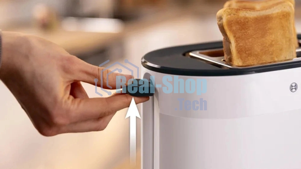 Тостер Bosch TAT2M121 белый, 950 Вт, 2 слота
