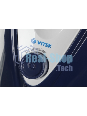 Отпариватель Vitek VT-2437 синий, 1800 Вт, 46 г/мин, 1700 мл