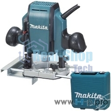 Фрезер Makita RP0900K 900Вт,27000об\м,ход-35мм,цанга-6\8мм,2.7кг,чем