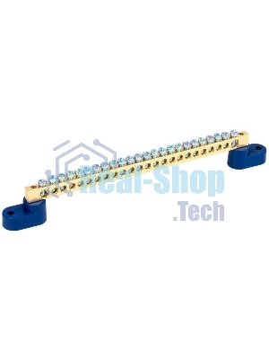 Шина нулевая ШНИ-6х9-24 У2-С на 2-х. угл. изол. ИЭК YNN10-69-24C2-K07