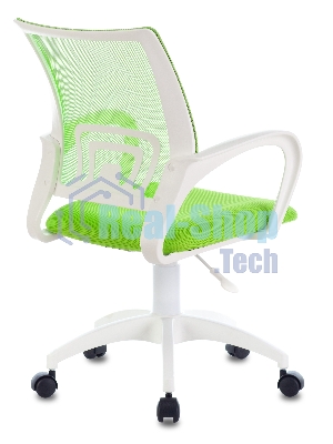 Кресло Бюрократ CH-W695NLT TW-03A TW-18 салатовый, сетка/ткань, 120 кг, механизм качания