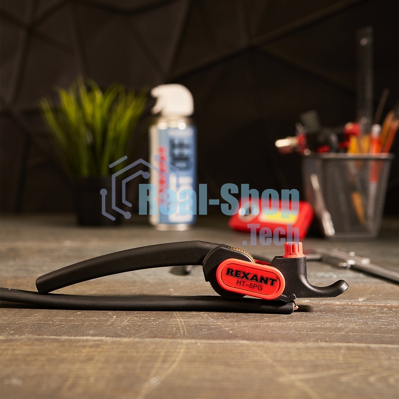 Инструмент для продольной и поперечной зачистки кабеля Rexant от 25 мм (HT-5PG)