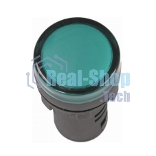 Арматура светосигнальная AD-22DS 12В AC/DC зел. ИЭК BLS10-ADDS-012-K06