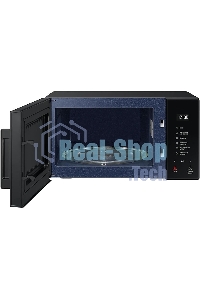 Микроволновая печь Samsung MS23T5018AK/BW черный, 23 л, 800 Вт, переключатели - сенсор