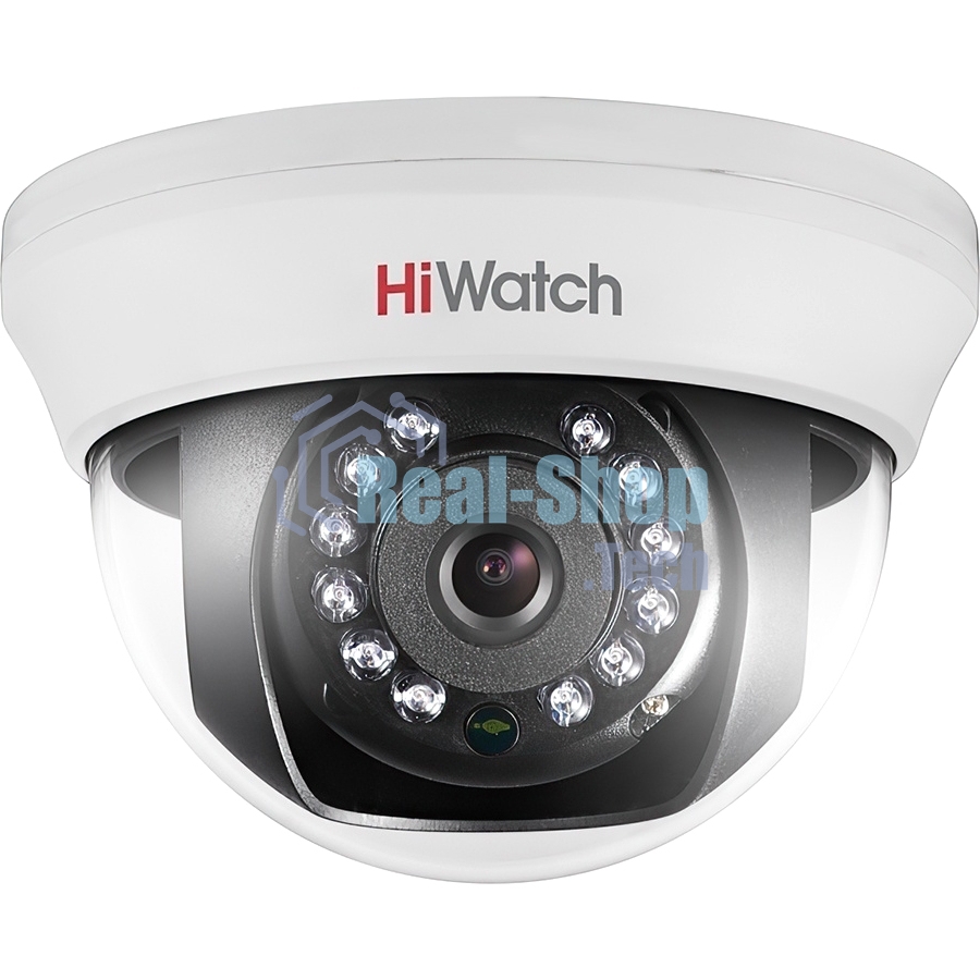 Камера видеонаблюдения Hikvision HiWatch DS-T101 2.8-2.8мм HD TVI цветная корп.:белый