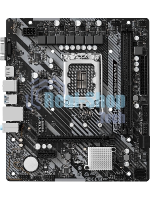 Материнская плата ASRock H610M-HVS/M.2 R2.0, LGA 1700, Intel H610, 2xDDR4, 4xSATA, 1xM.2, 1xPCIe 4.0 x16, 1xPCIe x1, 1xHDMI, 1xVGA, 1x 1Gb LAN, 4xUSB-A 2.0, 2xUSB-A 3.2 Gen 1, 3x3.5 мм, 7.1, mATX