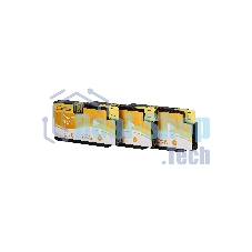 Набор струйных картриджей Sakura CZ136A (№711 Yellow 3-pack) для HP, желтый, 26 мл. (3шт)