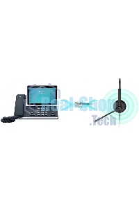 Гарнитура проводная YEALINK YHS34 Lite Dual Дуо, Проводная, HD звук, QD, RJ9, шт