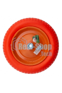 Колесо Palisad полиуретановое 3.00-8 длина оси 90 мм, подшипник 20 мм