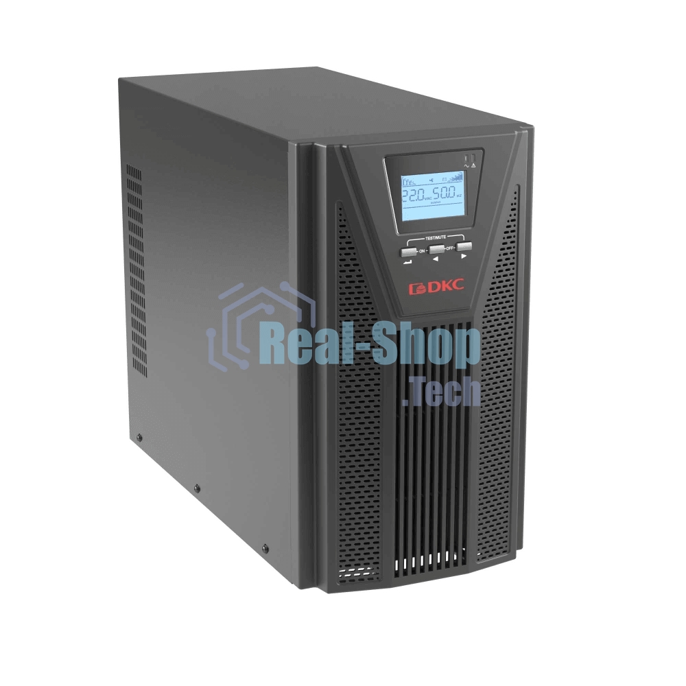 Источник бесперебойного питания Онлайн ИБП 3кВ.А 8х7А.ч Schuko (4) DKC SMALLT3A10S
