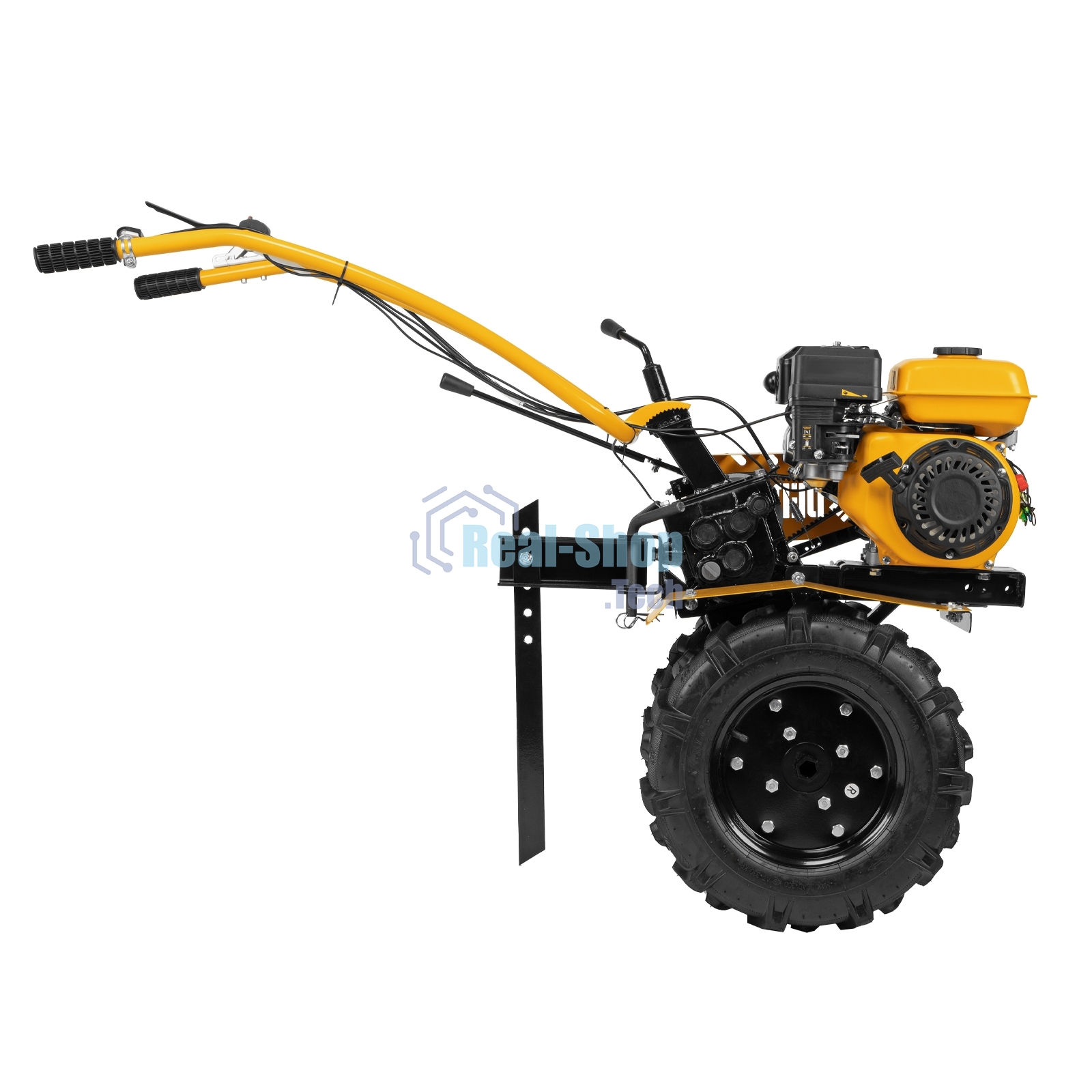 Мотоблок Denzel DPT-270S, 7 л.с., ремен.сцеп, фрез 3х4, ШОМ, передачи 2В/1Н