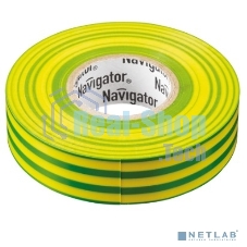 Изолента ПВХ Navigator 15 мм (рул.20м) жел/зел. NIT-B15-20/YG