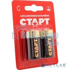 Батарейки СТАРТ LR14-BL2 20/160 (2 шт)