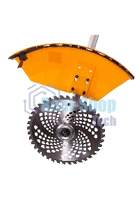 Триммер бензиновый Denzel DGT-520, 52см3, 3 л.с., неразъемная штанга, состоит из 2 частей