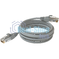 Патч-корд Sysmatrix PC 4545.5EU26.5LSZHGY U/UTP RJ-45 вил.-вилка RJ-45 кат.5E 5м серый LSZH