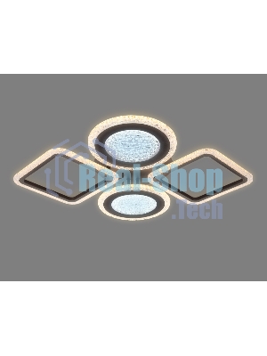Потолочный светодиодный светильник FA431/4 CF кофе 108W 750*580*80 (ПДУ РАДИО 2.4G)