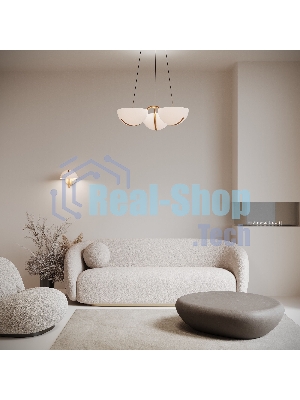 50083/3 LED / подвесной светильник / золото
