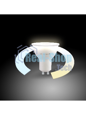 BLGU1016/ Светодиодная лампа Smart GU10 LED 5W 3300К-6500К CCT+DIM