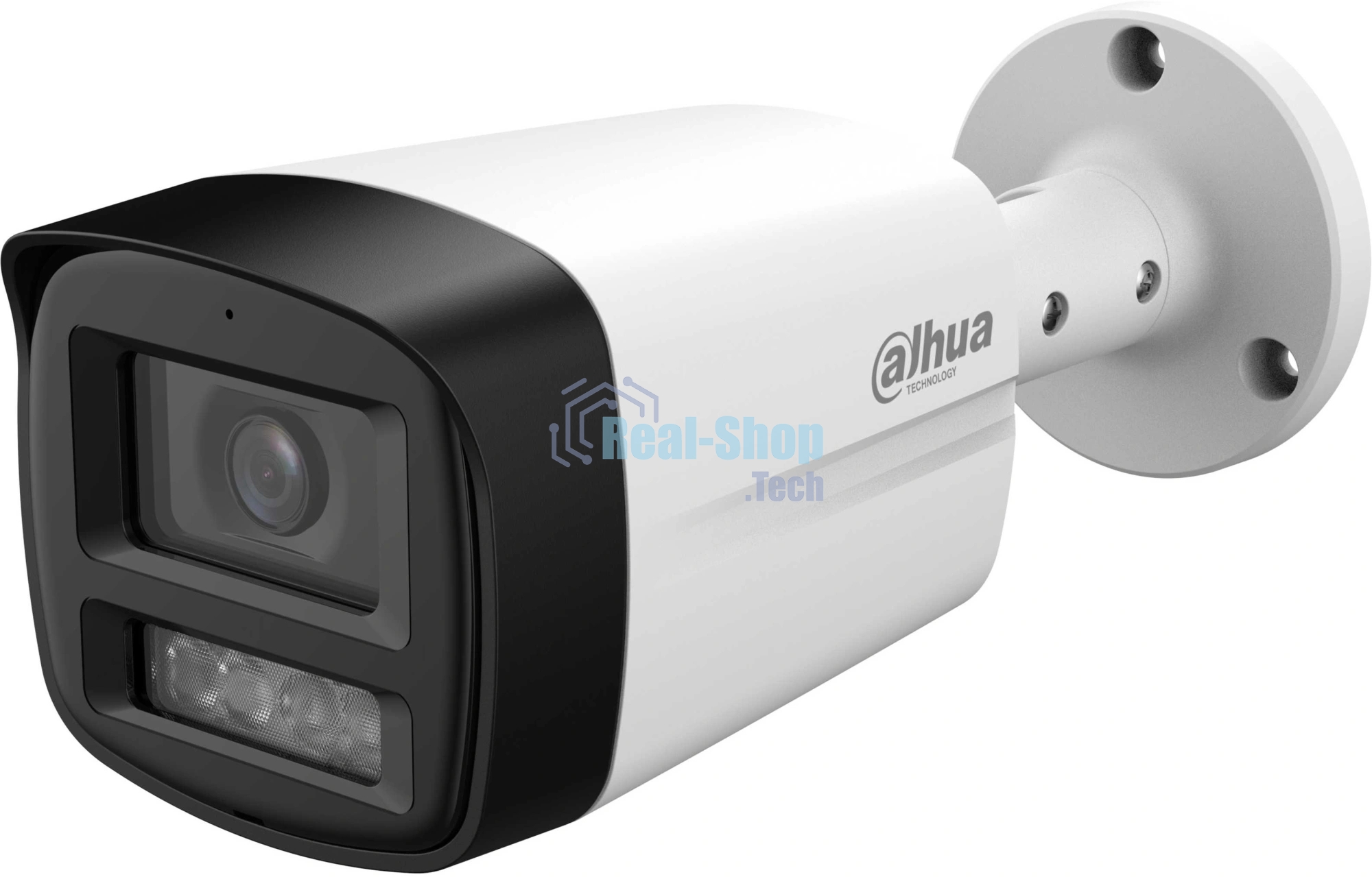 Камера видеонаблюдения Dahua DH-HAC-HFW1801TLMP-IL-A-0280B-S2, HD-CVI, 8 Мп, 2.8 мм, белая