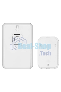 Звонок дверной беспроводной Rexant белый/красный