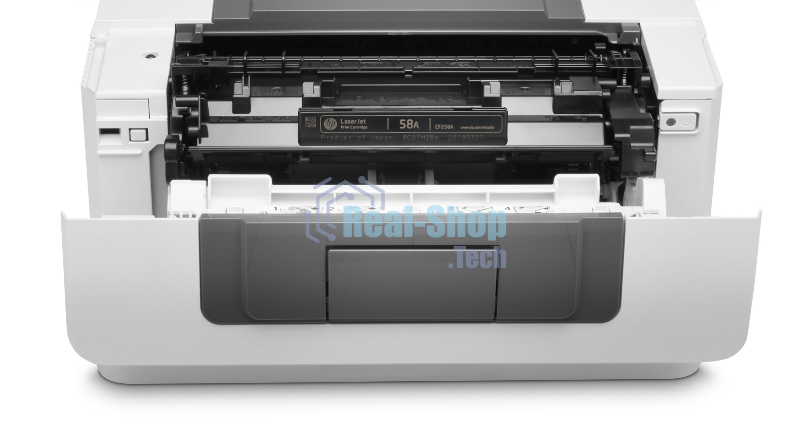 Принтер лазерный HP LaserJet Enterprise M406dn (3PZ15A), A4, ч/б, печ. до 40 стр/мин., 1200 x 1200 dpi, USB, RJ-45, Air Print, Mopria