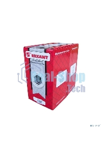 Кабель витая пара Rexant FTP 4PR 24AWG, cat.5e наружный (OUTDOOR) (бухта 305м) (в коробке)