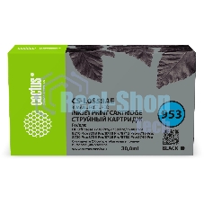Картридж струйный Cactus CS-L0S58AE 953 черный (30 мл) для HP OJ 7720 Pro/7730/7740/8210
