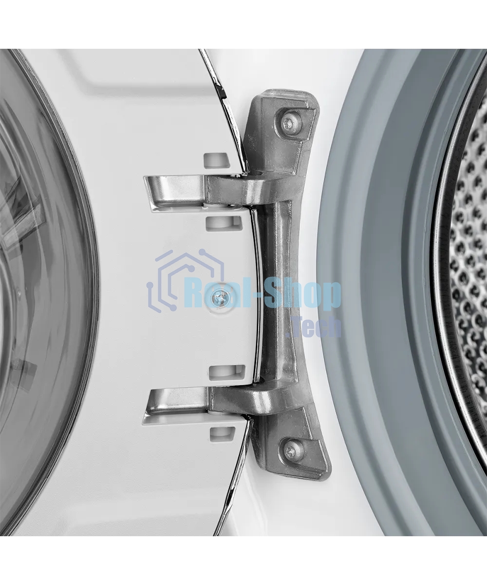 Отдельностоящая стиральная машина Kuppersberg WM 410 W, глубина 45 см, загрузка белья 6 кг, кнопочное управление, Отжим 1200 об.мин, 15 программ, Отложенный старт, Блокировка от детей, Уровень шума при стирке 50 дБ, Уровень шума при отжиме 75 дБ, Барабан 