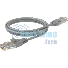 Патч-корд Sysmatrix PC 4545.5EU26.3LSZHGY U/UTP RJ-45 вил.-вилка RJ-45 кат.5E 3м серый LSZH