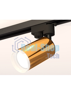 Светильник Ambrella light XT6327012 PYG/SBK/FR золото желтое полированное/черный песок/белый матовый MR16 GU5.3