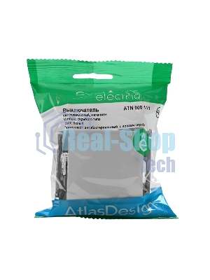 Механизм выключателя 1-кл. AtlasDesign (сх.1) 10АХ бел. SchE ATN000111