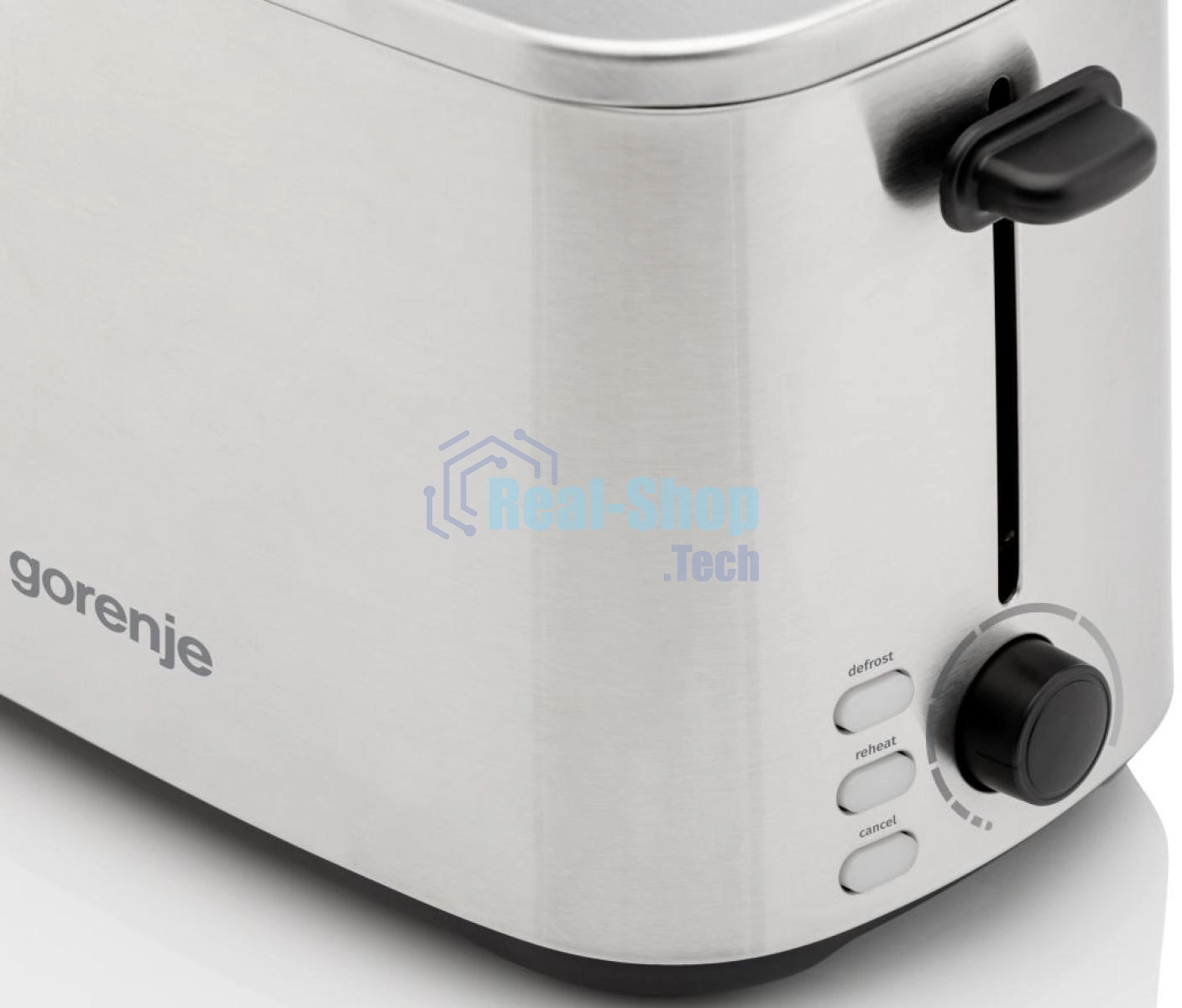 Тостер Gorenje T800DS нержавеющая сталь, 800 Вт, 2 слота
